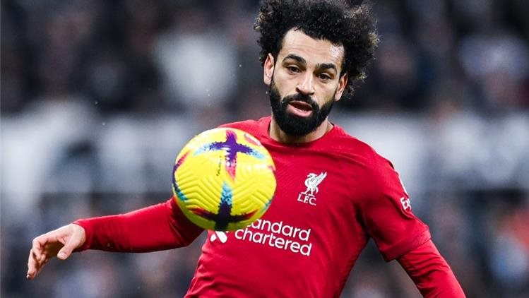 محمد صلاح لاعب فريق ليفربول الإنجليزي