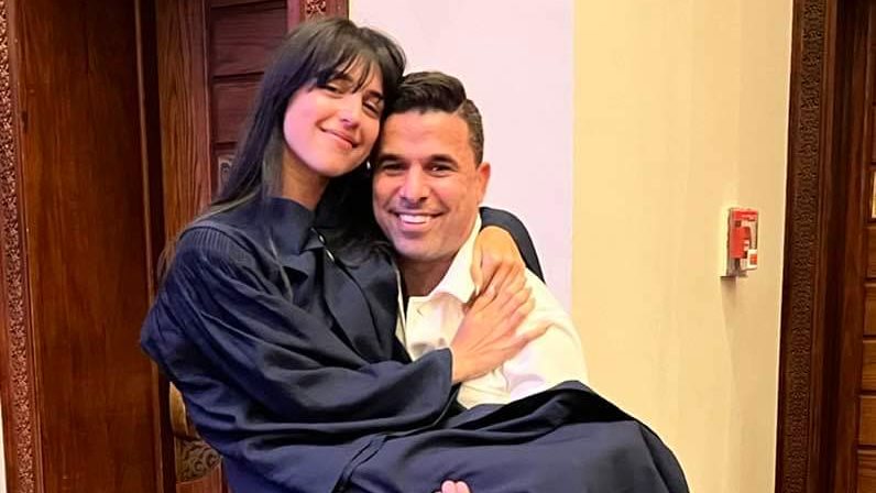 خالد الغندور وابنته نور