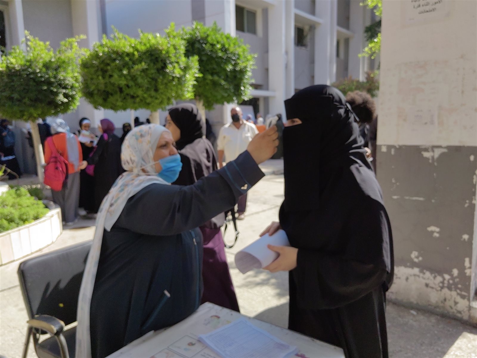 طالبات الثانوية الأزهرية 