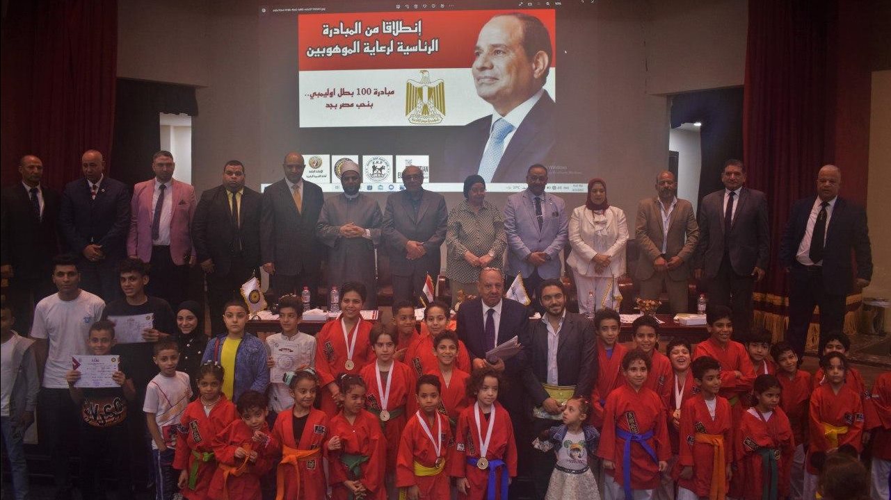 إطلاق مبادرة 100 بطل اوليمبي بنحب مصر بجد 