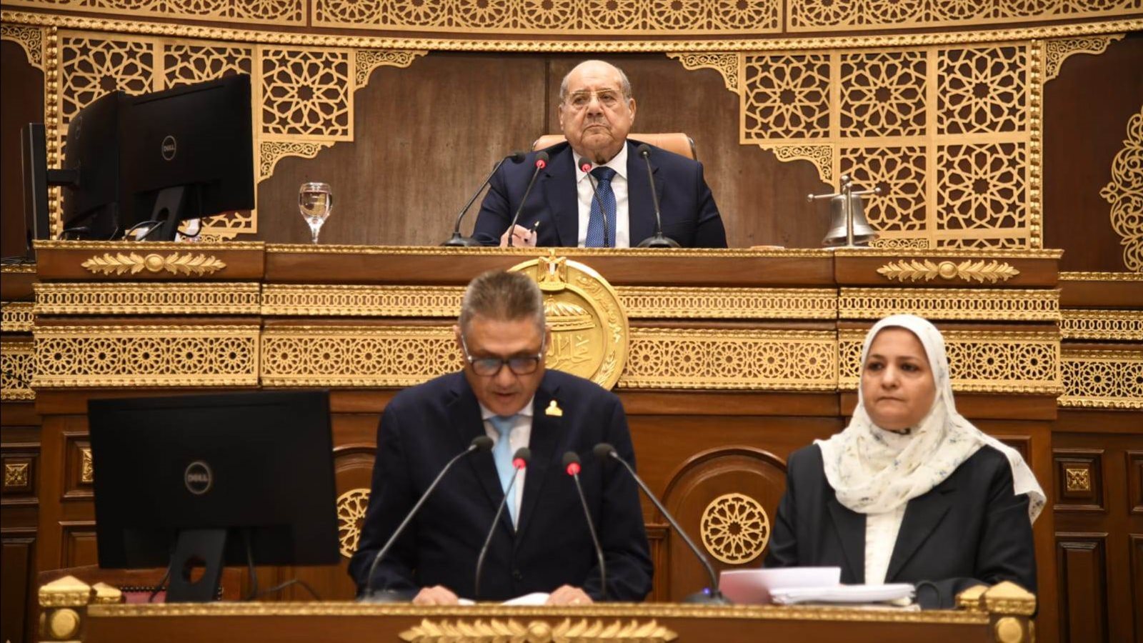 النائب نشات مترى صليب عضو مجلس الشيوخ