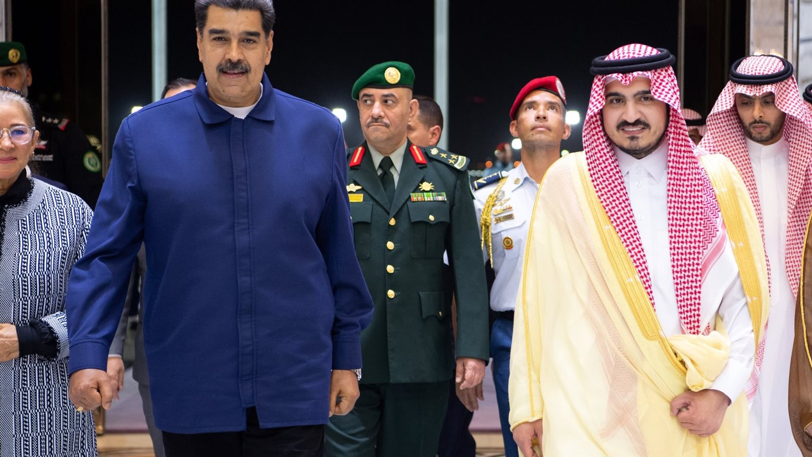 رئيس فنزويلا في جدة 