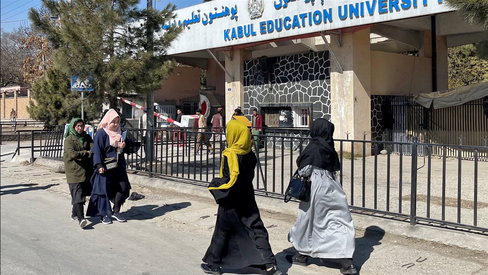 الطالبات الأفغانيات