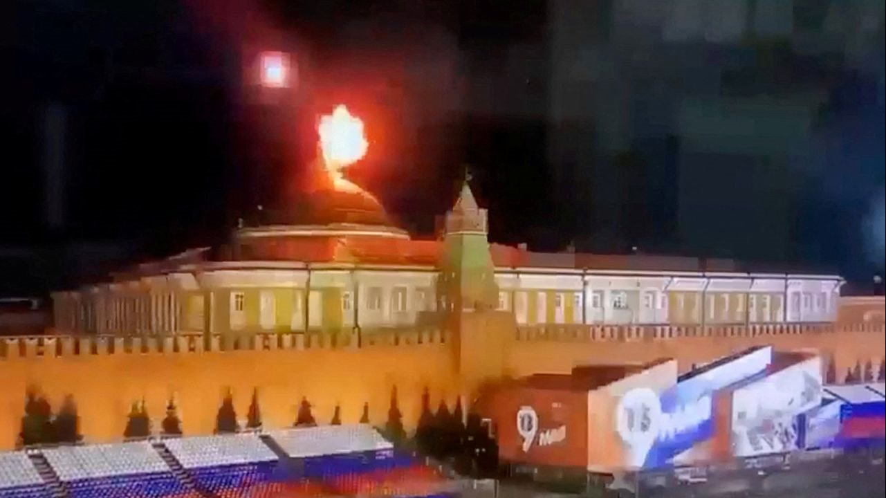 هجوم المسيرات على الكرملين