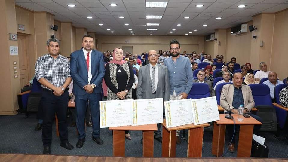 استلام ٤ شهادات اعتماد بشركة مياه الإسكندرية