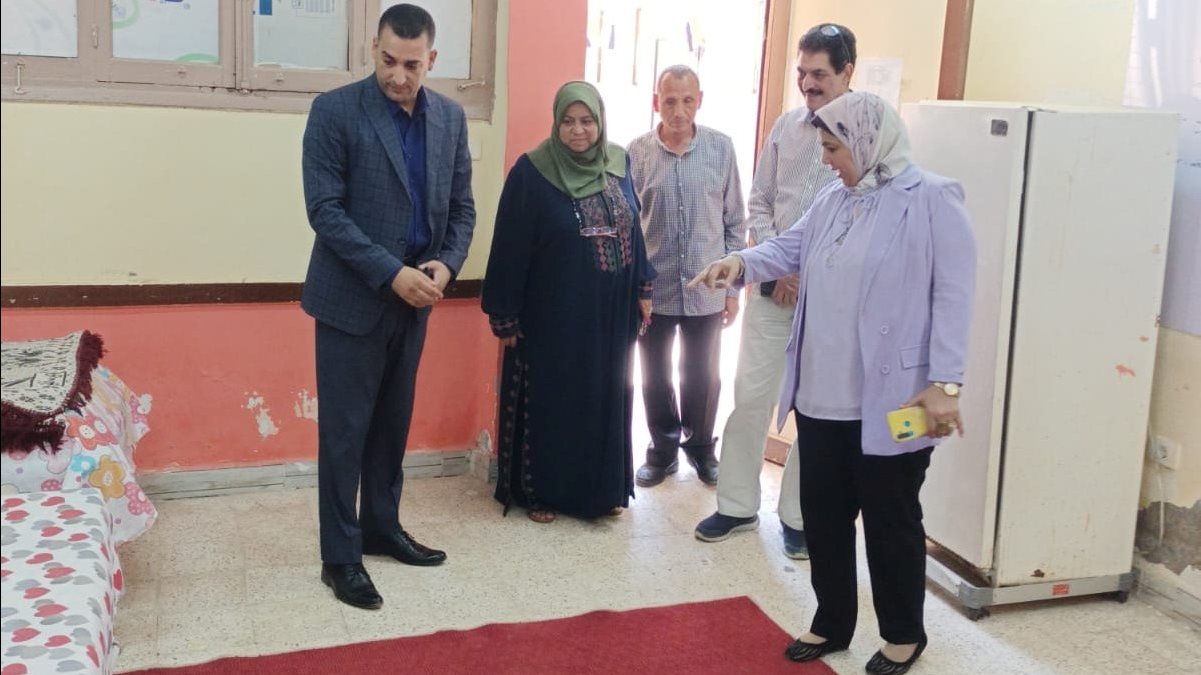 سمية الخطيب وكيل مديرية التربية والتعليم بالجيزة