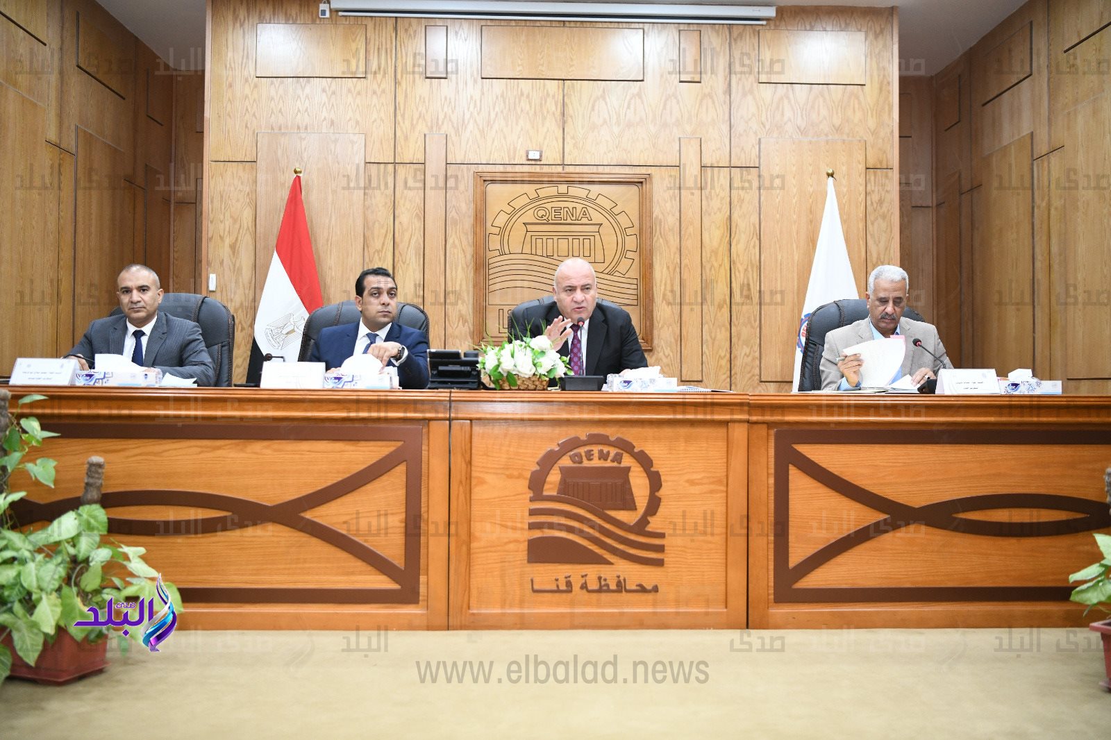 اجتماع المجلس التنفيذى بقنا