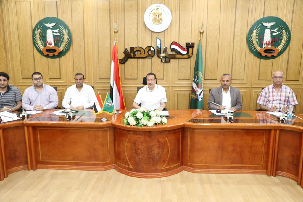 اجتماع محافظ المنوفية 