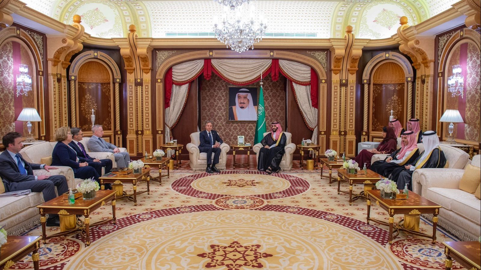 بلينكن وولي عهد السعودية