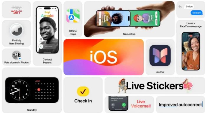نظام التشغيل iOS 17