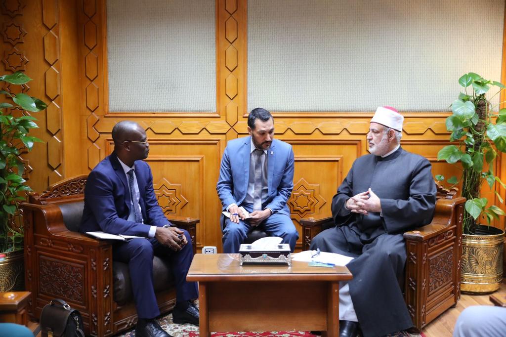 لقاء وكيل الأزهر بسفير دولة توجو بالمغرب 