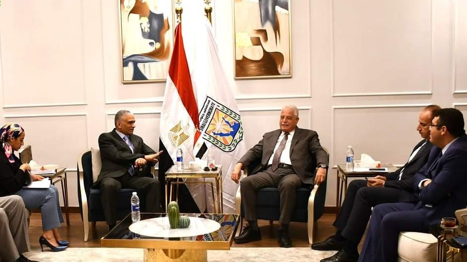 لقاء فودة مع رئيس جامعة الملك سلمان لقاء فودة مع رئيس جامعة الملك سلمان