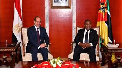 الرئيس السيسي ونظيره الموزمبيقي