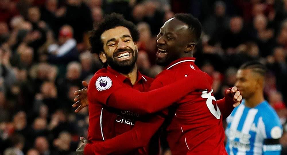نابي كيتا ومحمد صلاح 