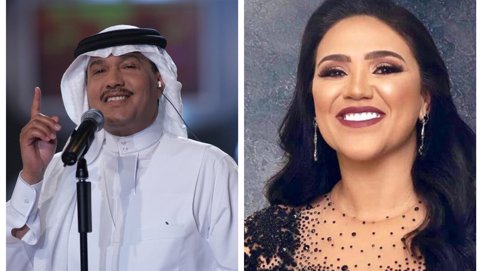 مي فاروق ومحمد عبده