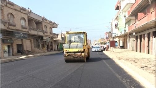 رفع الطرق بالبحيرة