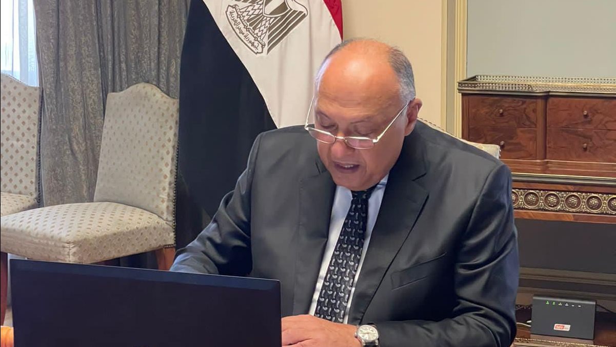 شامح شكري وزير الخارجية