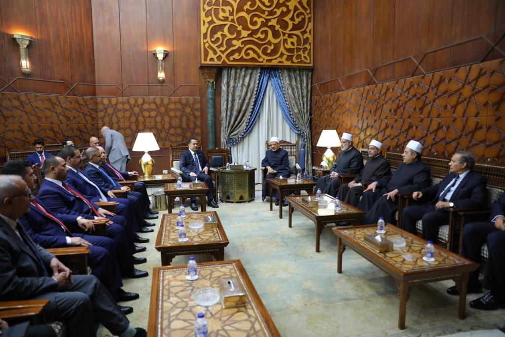 الإمام الأكبر يستقبل رئيس الوزراء العراقي بمشيخة الأزهر