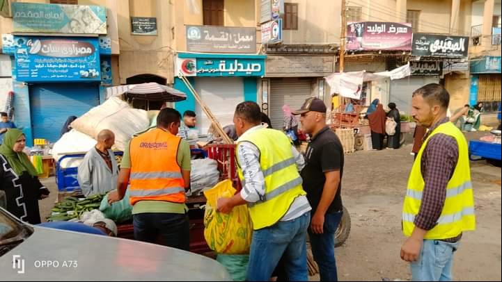 رفع الأشغالات بالبحيرة