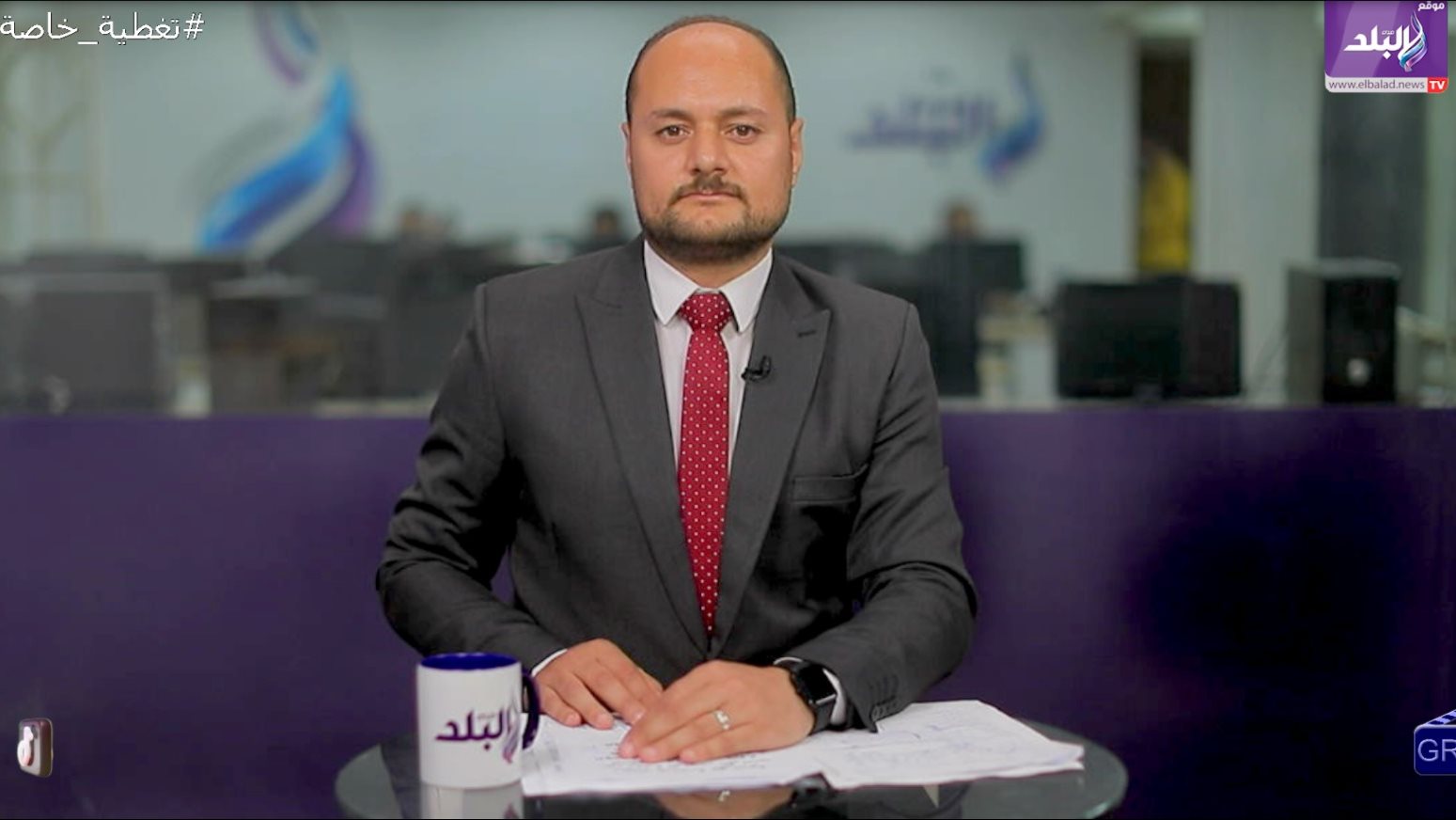 مذيع موقع صدى البلد أحمد زهران