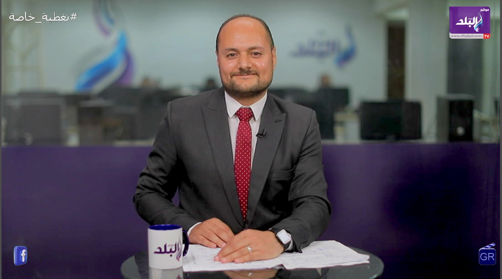 مذيع موقع صدى البلد أحمد زهران