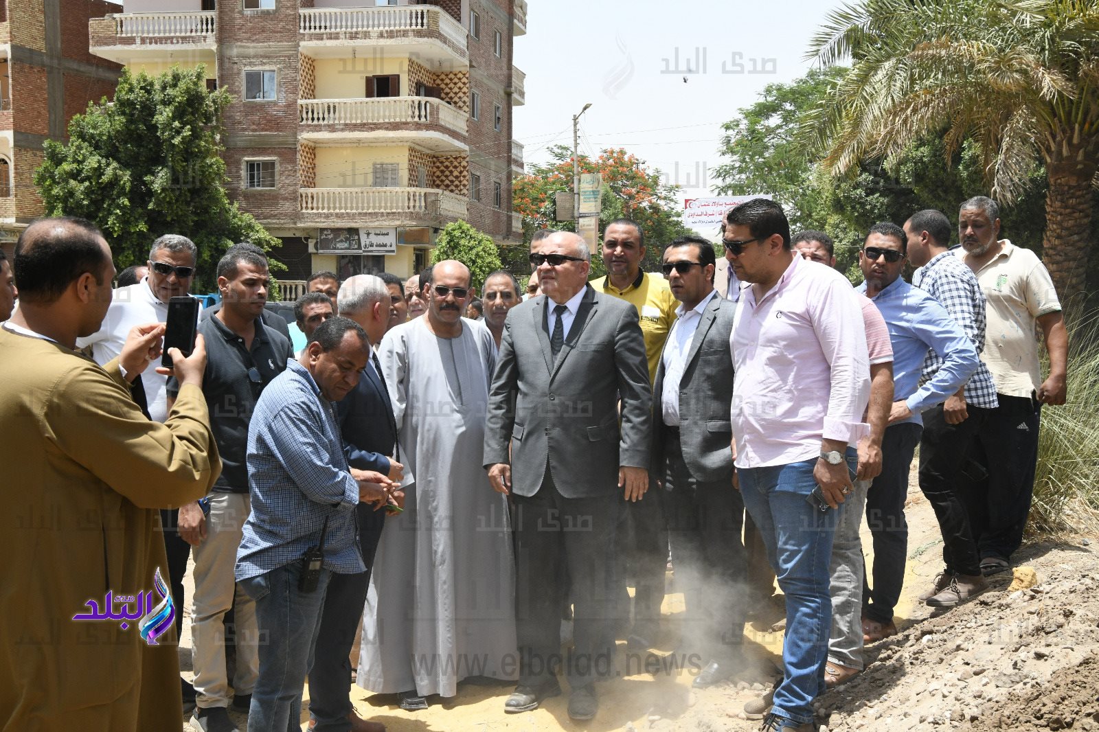 تفقد مشروعات مياه الشرب 