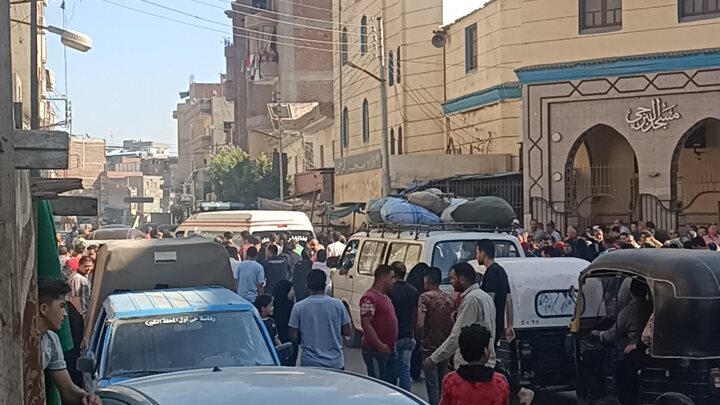 جنازة محمد عادل قاتل نيرة أشرف ضحية حادث المنصورة 