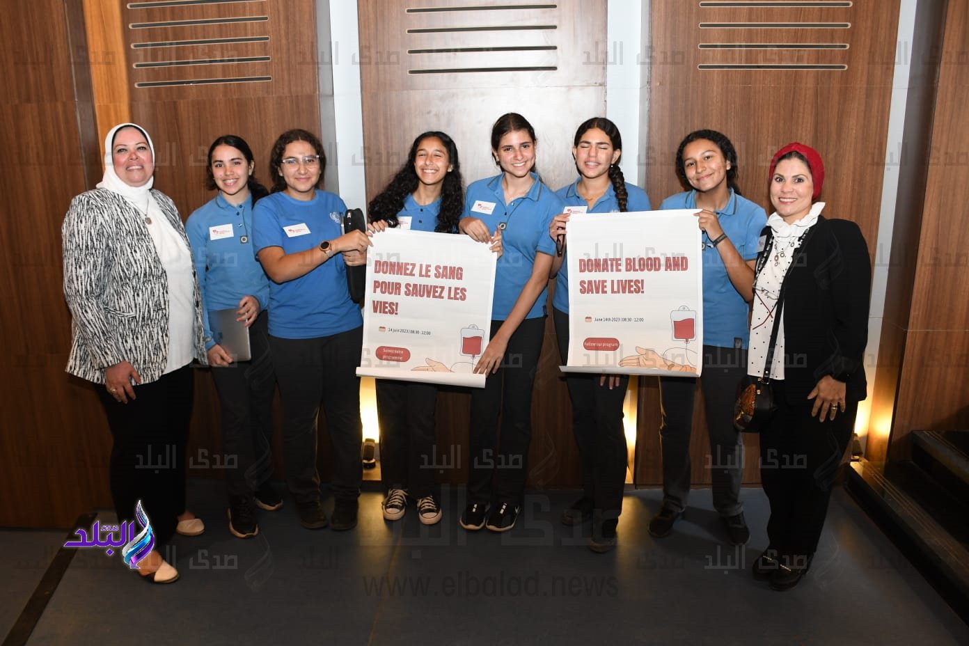جامعة عين شمس تحتفل باليوم العالمي للتبرع بالدم5