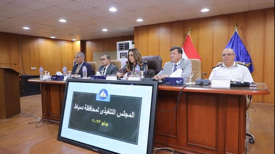 منال عوض محافظ دمياط