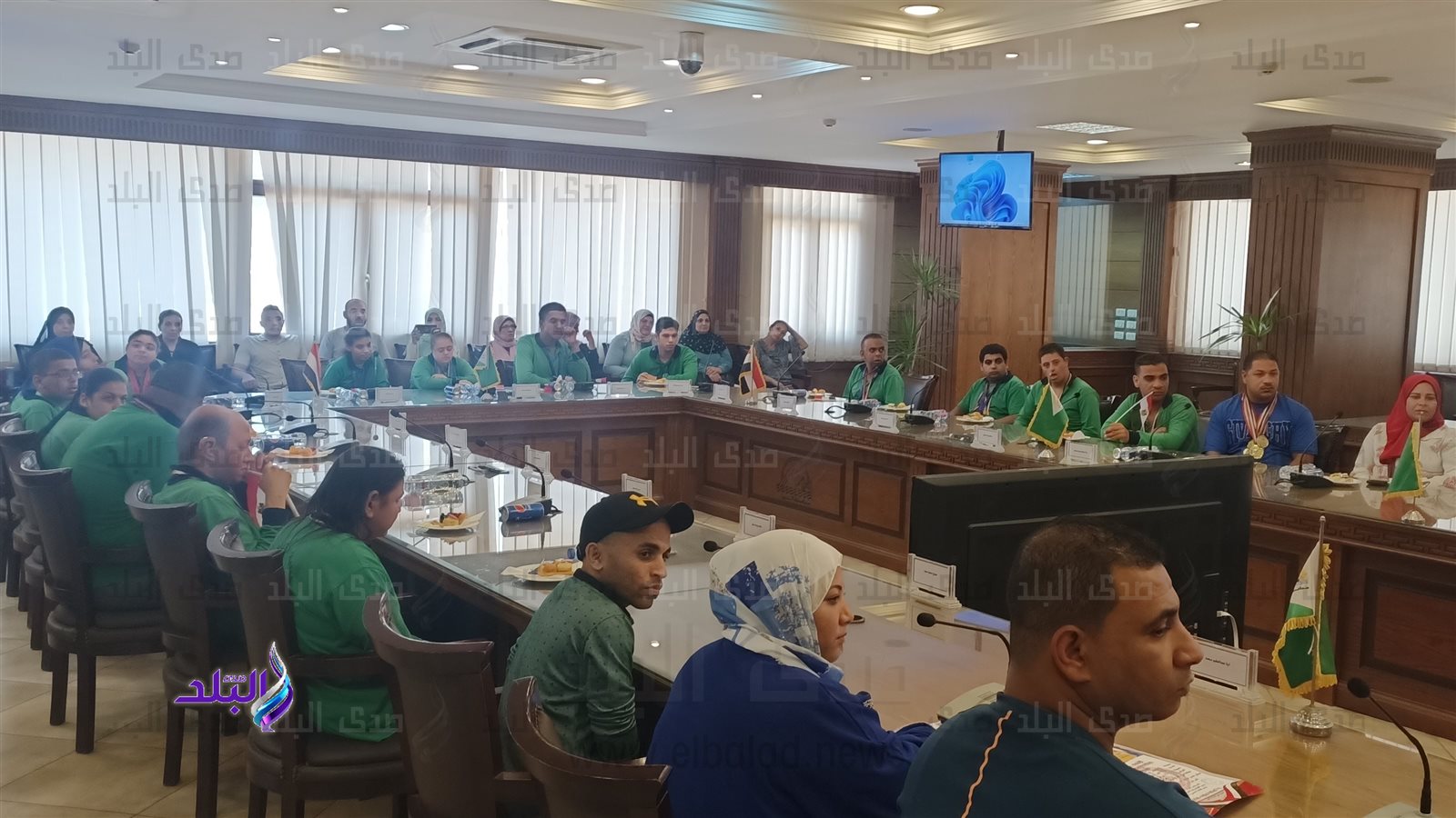 تكريم الابطال المتميزين