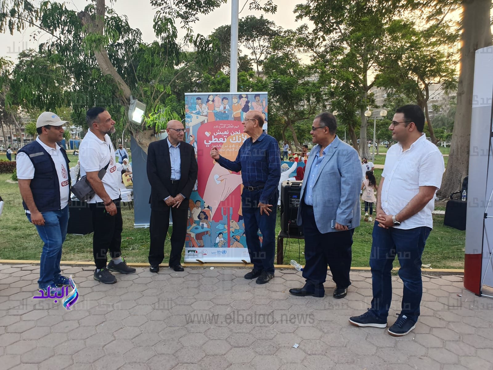  إحتفال جمعية مصر شريان العطاء بالتعاون مع منظمة الصحة العالمية