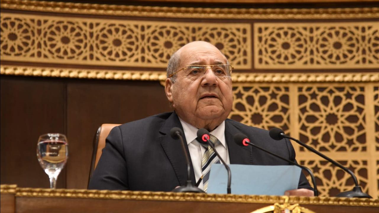 المستشار عبد الوهاب عبد الرازق ، رئيس مجلس الشيوخ