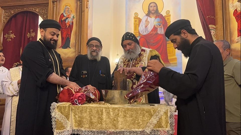 تطيب رفات الشهيد ابي سيفين بمدينة السلام 
