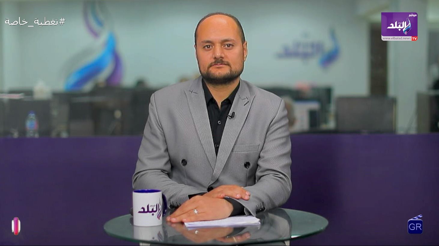 مذيع موقع صدى البلد أحمد زهران
