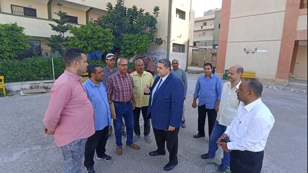 زيارة للجان الثانوية العامة بالعريش 