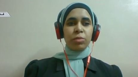 زينب بهاء، صاحبة قناة على اليوتيوب لتعليم الكفيفات الطبخ