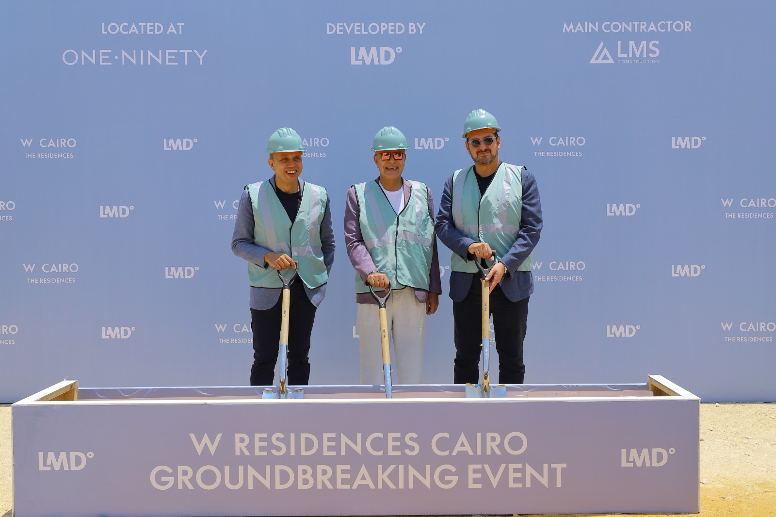 LMD تدشن حجر الأساس لـ “W Residences Cairo” و"W Cairo 