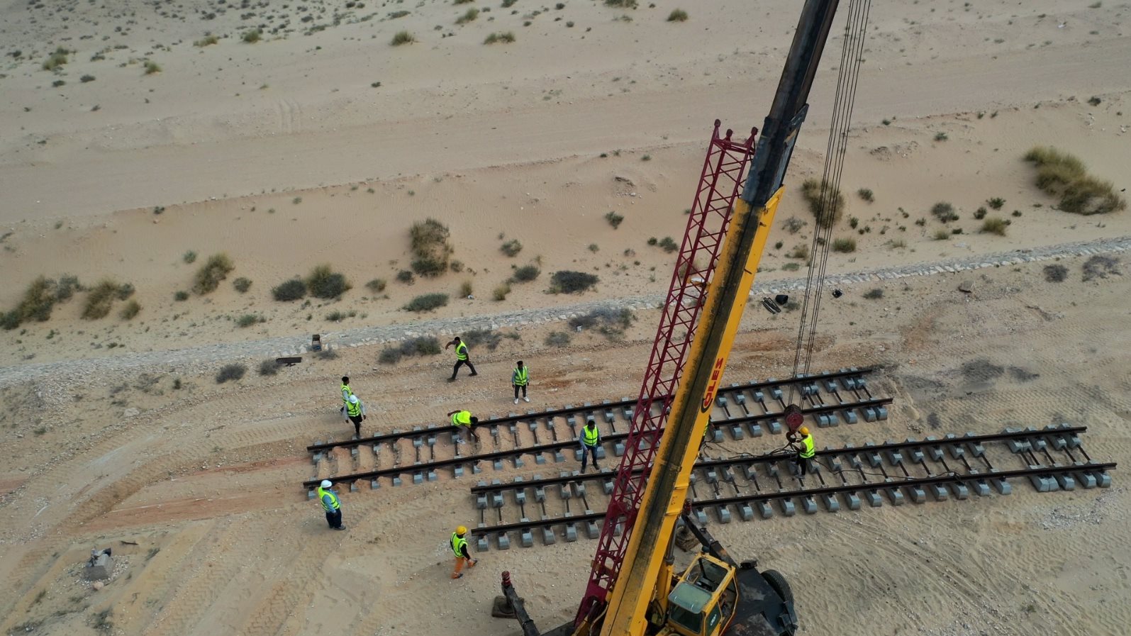 خط السكة الحديد 