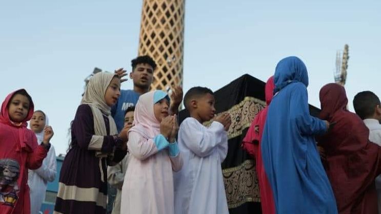 محاكاة مناسك الحج بالنادي الأهلي