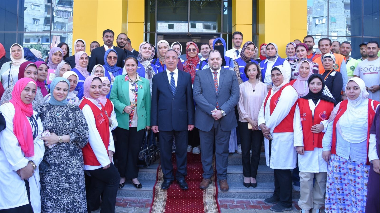 انطلاق الحملة القومية " 100 يوم صحة" بالإسكندرية