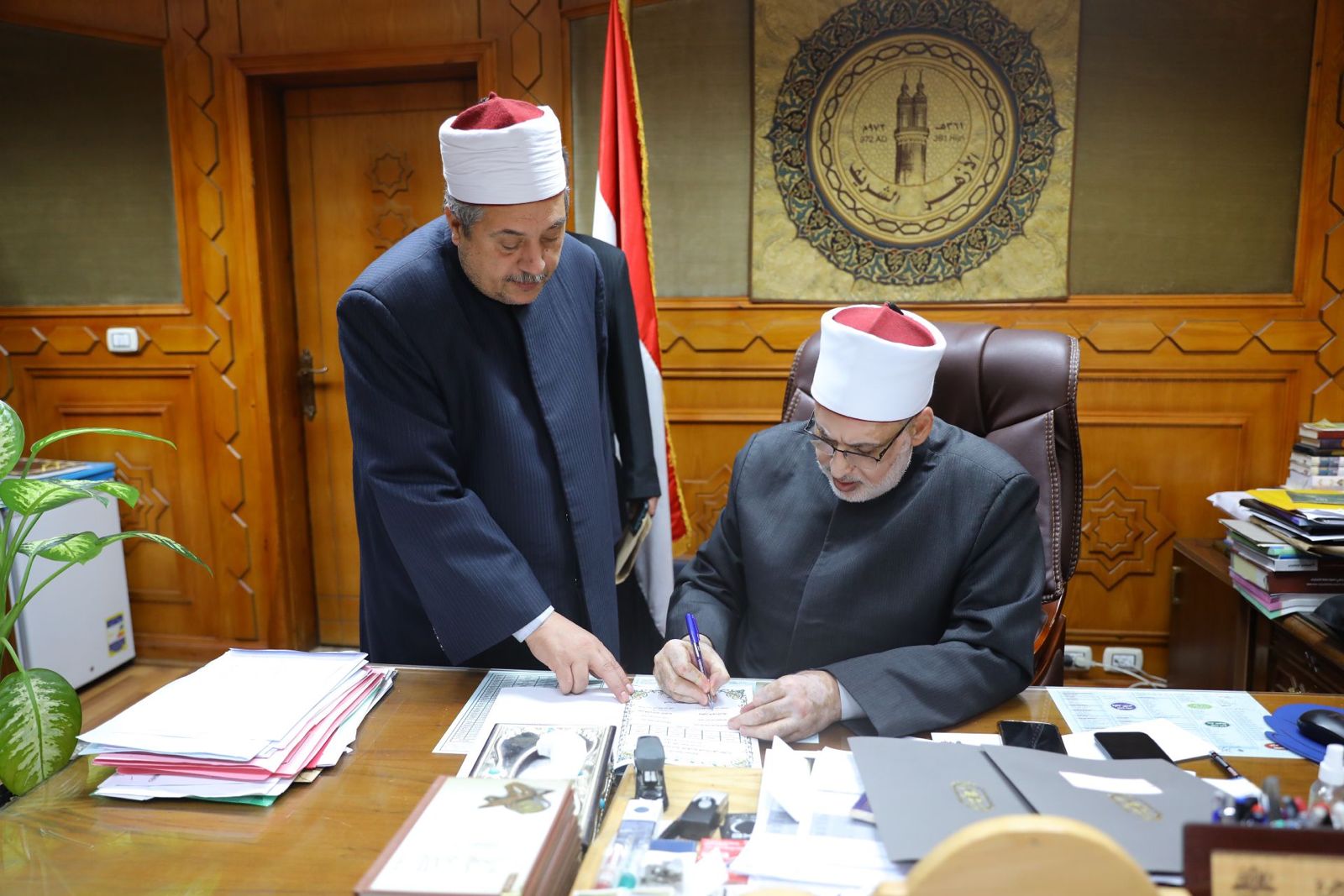 وكيل الأزهر يعتمد النتيجة