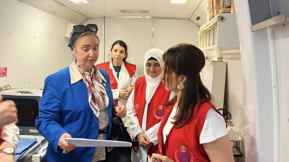الدكتورة أميرة طهيو تتفقد مستشفيات الإسكندرية