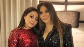 إليسا مع ابنة شقيقتها 