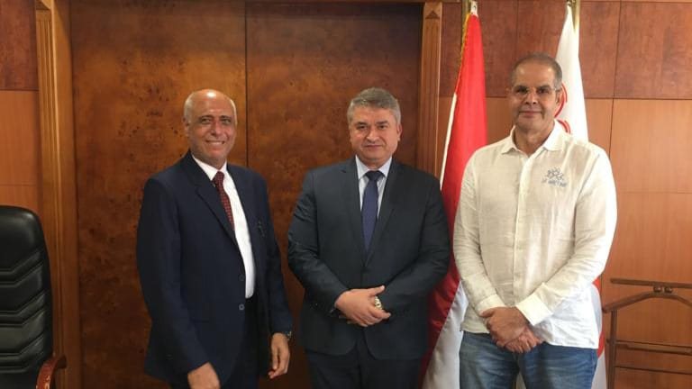 لقاء رئيس هيئة التنمية الصناعية و أعضاء غرفة مواد البناء 