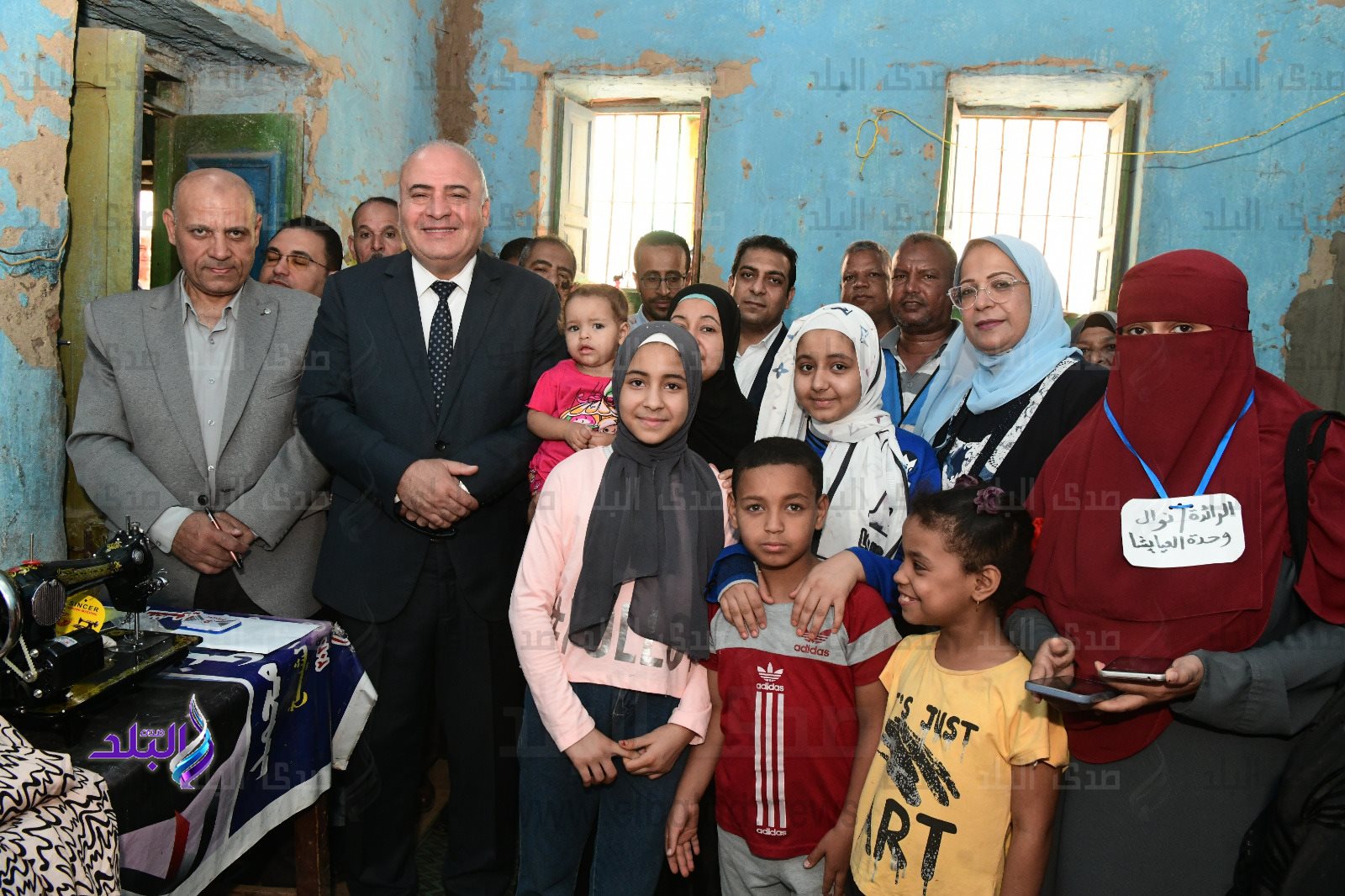 تسليم ماكينة حياكة بقنا 