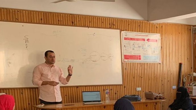 فعاليات الدورة  التدريبيه