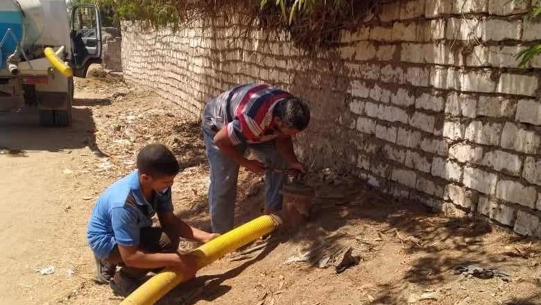 تطهير شبكات المياه 