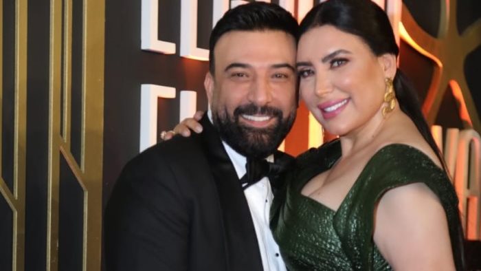 عبير صبري وزوجها