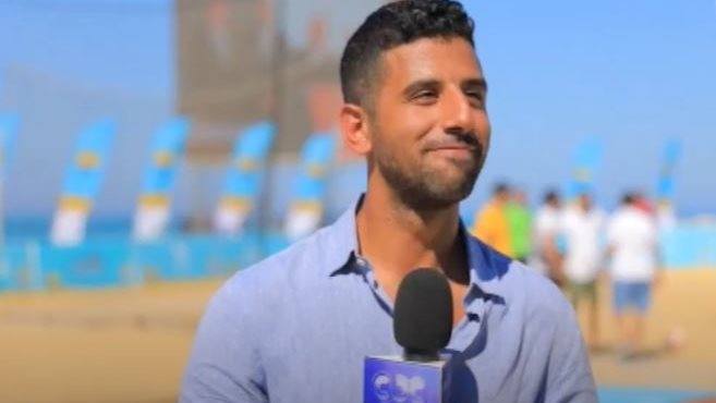  مدير الشركة المنظمة لفعاليات الكرة الشاطئية بالعلمين