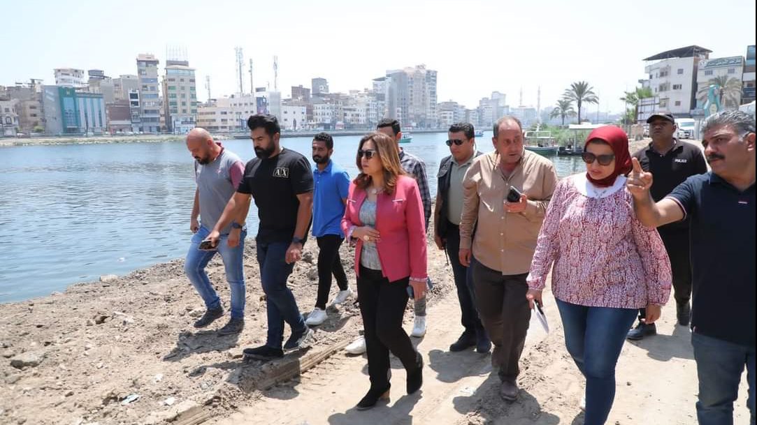 منال عوض محافظ دمياط